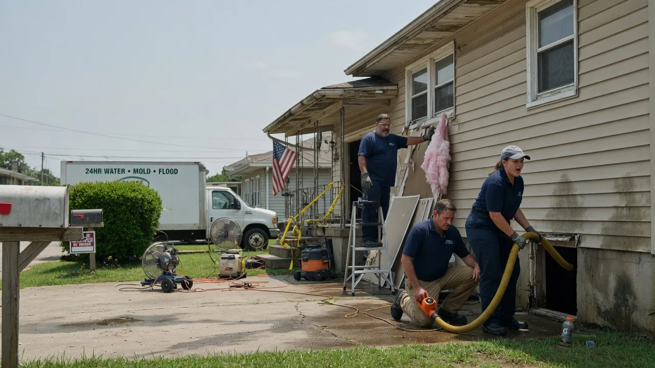 Water Damage Repair in Liberty Mills, IN near me